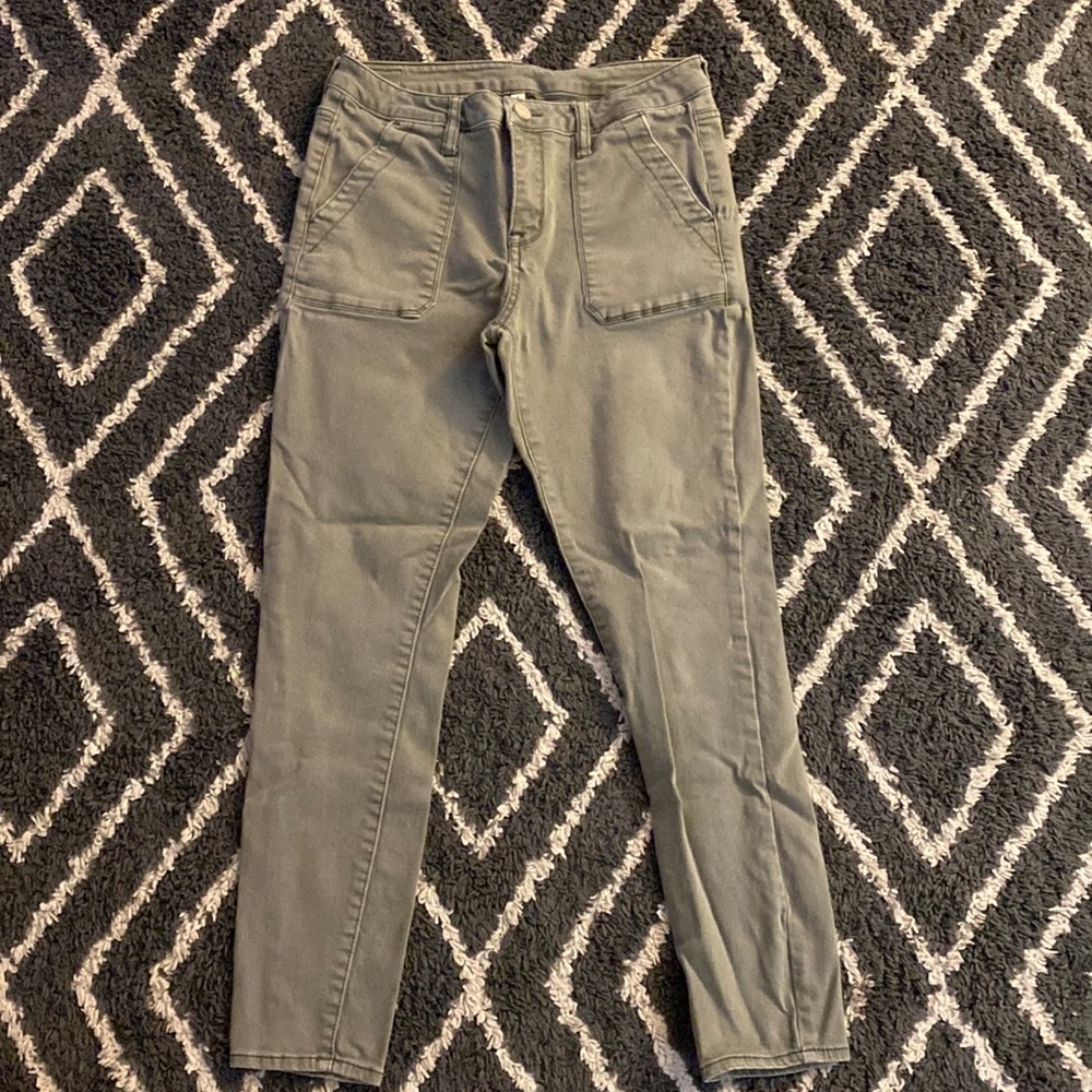 Seven7 utility skinny chinos size 8